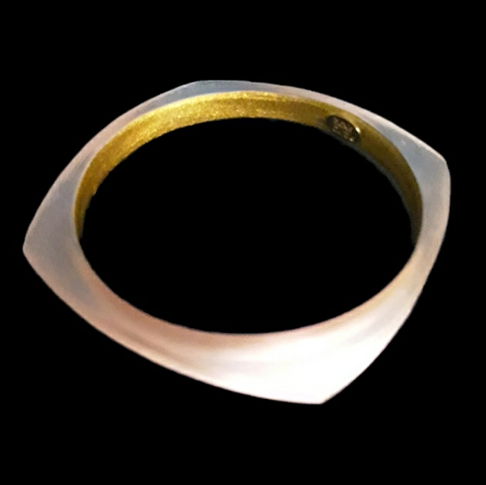 Alexis Bittar Skinny Soft Square Lucite Bangle